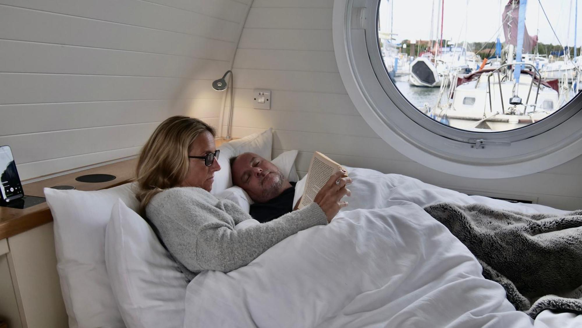 Hotel Sea Breeze Ark 900 Boat Emsworth Exterior foto